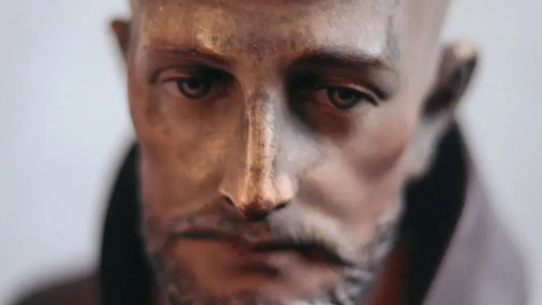 Male transformation example showing skincare results with clear, healthy complexion, even skin tone, and natural texture from